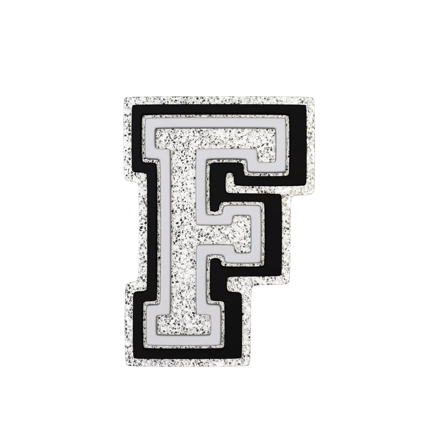 Budz | Silver Letter F
