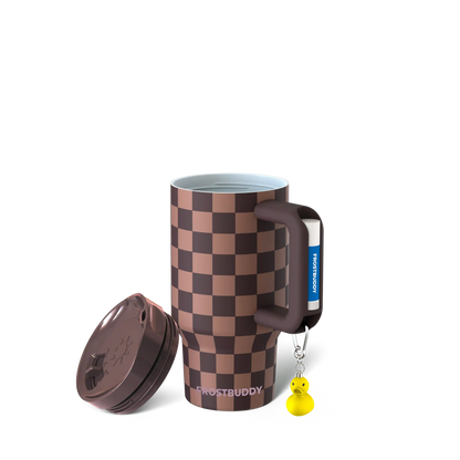 Mug Buddy 16oz | Espresso Checkered