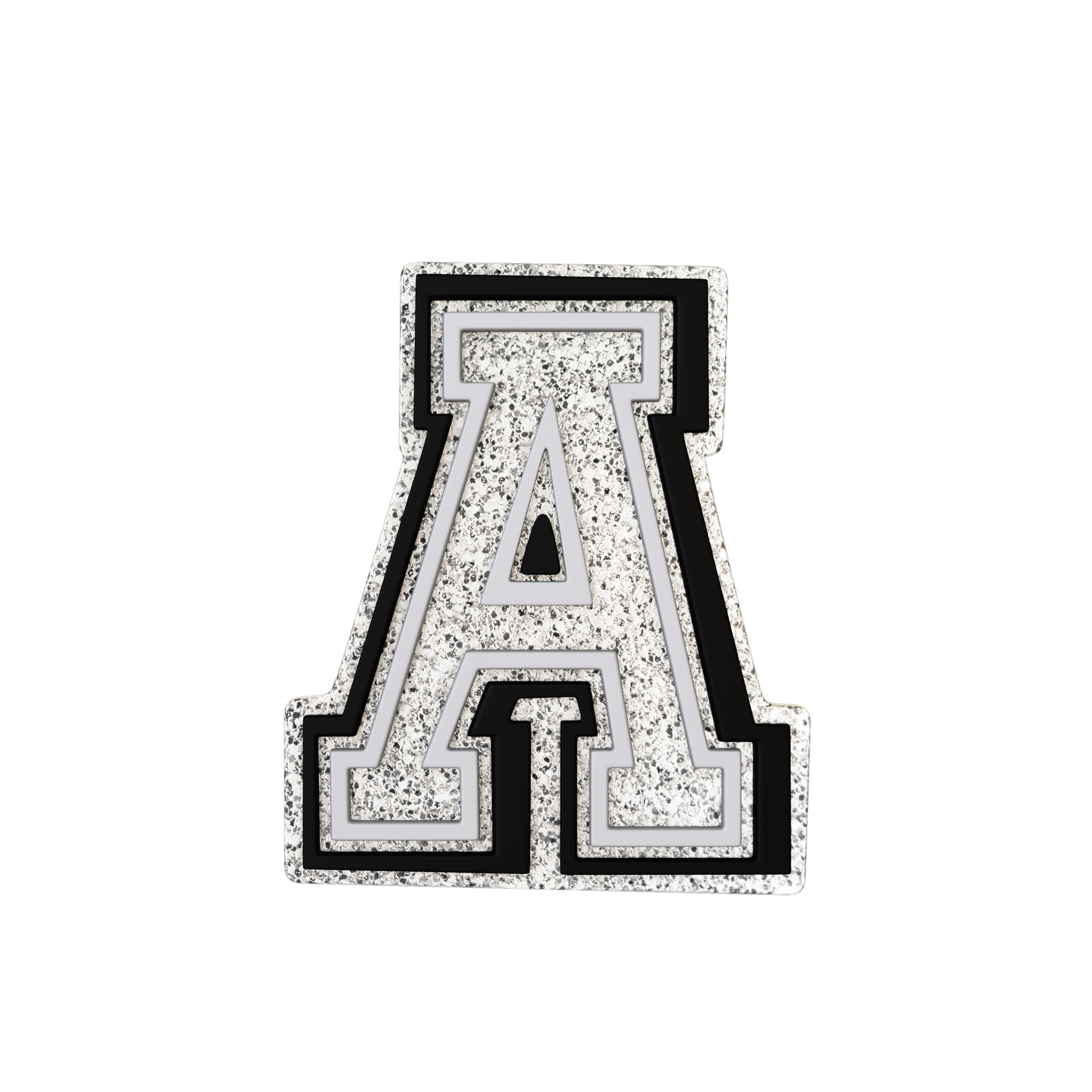 Budz | Silver Letter A