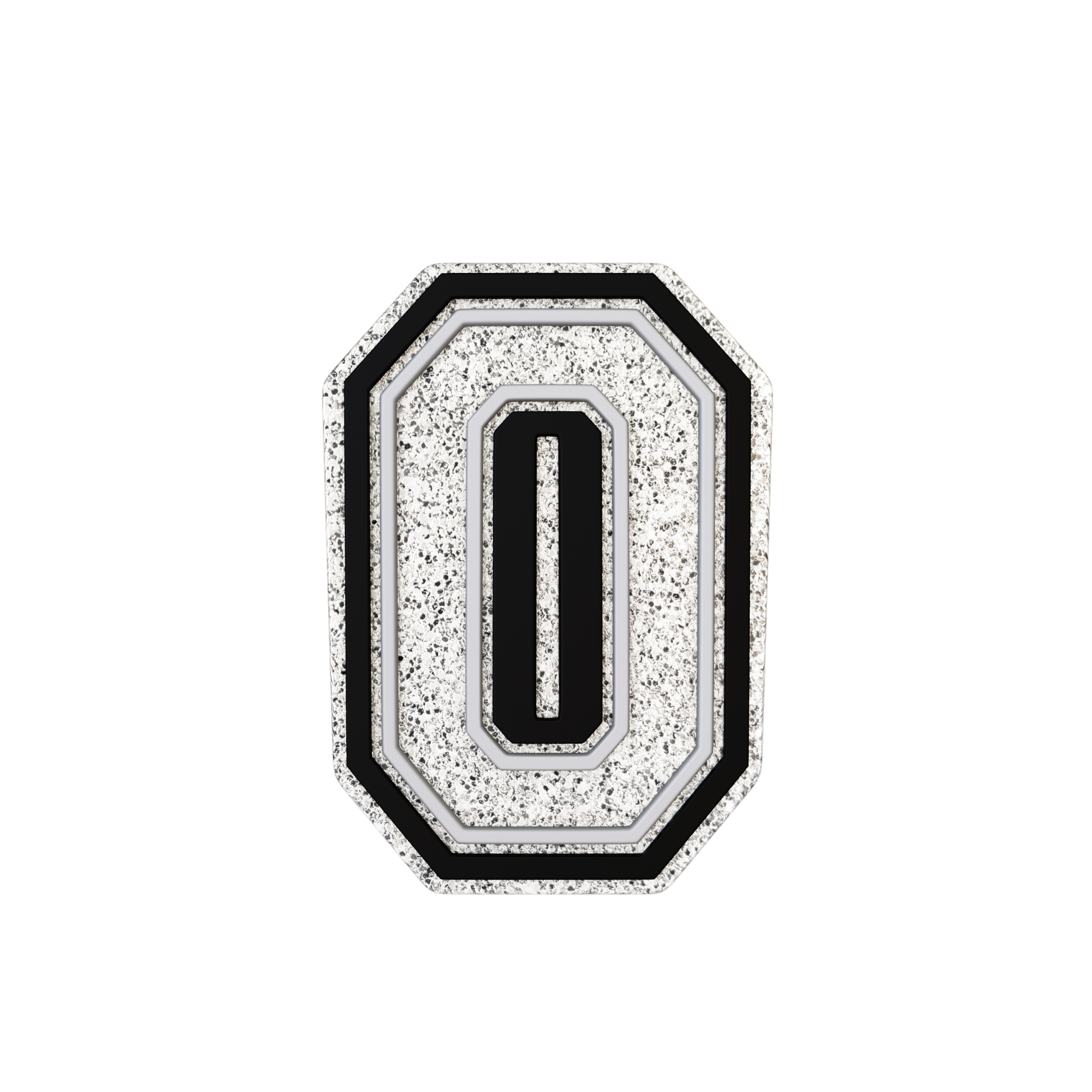 Budz | Silver Letter O