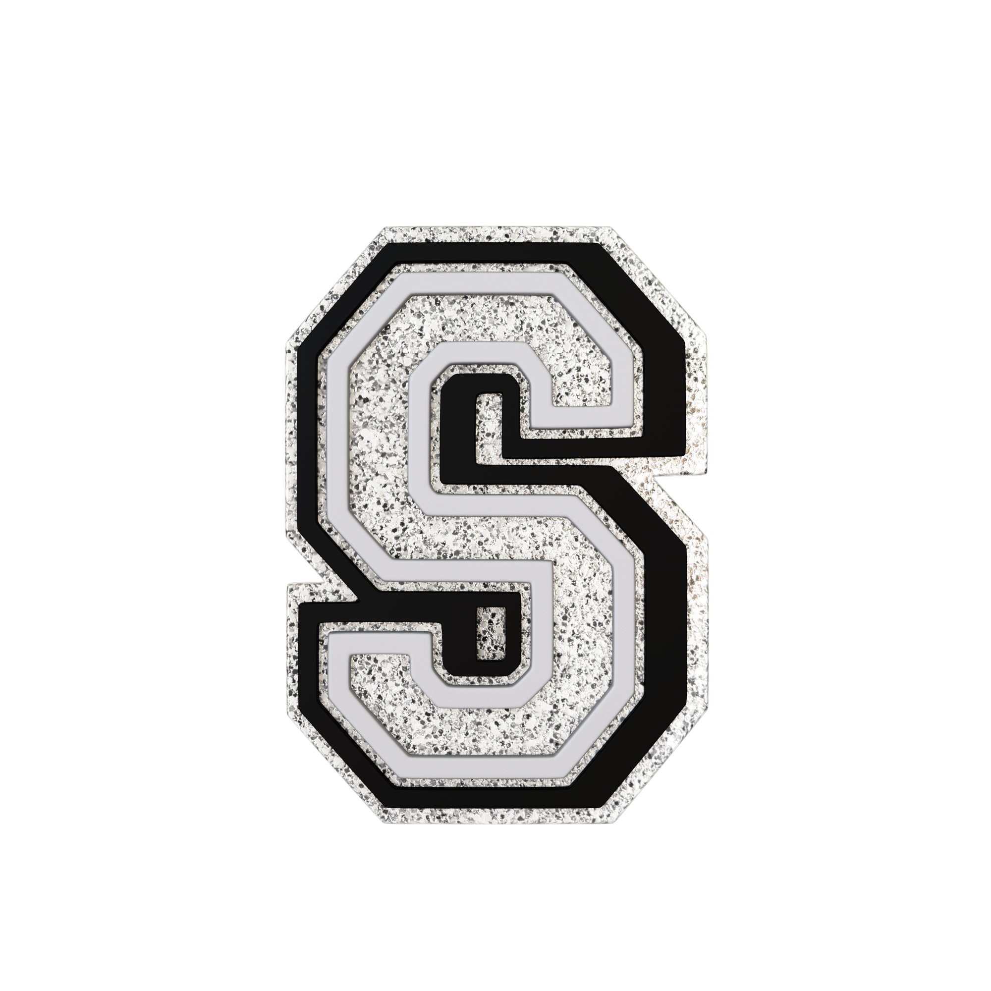 Budz | Silver Letter S