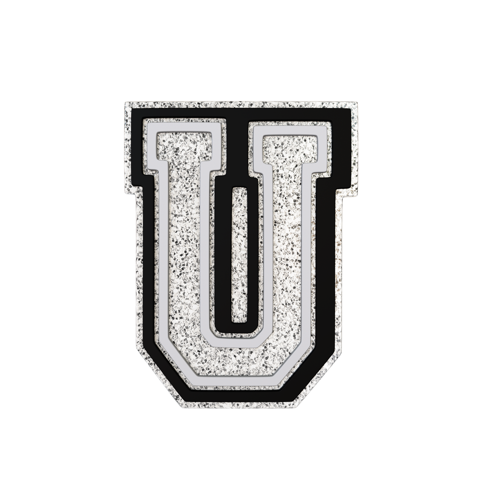Budz | Silver Letter U